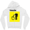 trash Zipper Hoodie