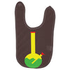 rasta bong water pipe slide insert stem filtered Baby Bibs