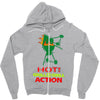 hot grill on grill action Zipper Hoodie