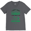 I Don't Need Therapy Just to Go Mountaining V-Neck Tee