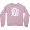 v3 eat sleep code Crewneck Sweatshirt