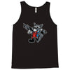 rocket vintage cartoon style Tank Top