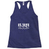 el jefe funny mexican Racerback Tank