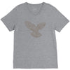 dove typography V-Neck Tee