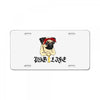 PUG LIFE License Plate