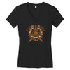 elemental force   fire Women's V-Neck T-Shirt