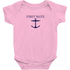 first mate Baby Onesie