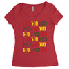 ho ho ho Women's Triblend Scoop T-shirt