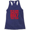 we're doing christmas bigly this year Racerback Tank