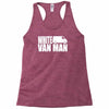 white van man funny Racerback Tank