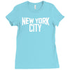new york city ringer Ladies Fitted T-Shirt