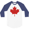canada international baseball 3/4 Sleeve Shirt