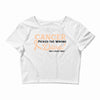 Cancer Picked The Wrong Diva Crop Top