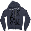 music lover Zipper Hoodie