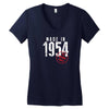 Made In 1954 All Original Parts Women's V-Neck T-Shirt