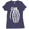 bones grenade jesse pinkman breaking the bad fully printed Ladies Fitted T-Shirt