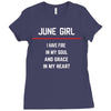 June Girl Ladies Fitted T-Shirt
