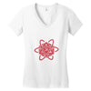 d20 atom Women's V-Neck T-Shirt