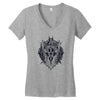 saulord Women's V-Neck T-Shirt