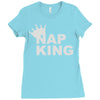 nap king Ladies Fitted T-Shirt