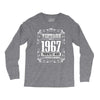 vintage made in 1967 perfectly aged a living legend Long Sleeve Shirts