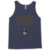 coffee books &amp; rain Tank Top