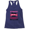 running mommy Racerback Tank