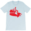 Canada Continent Roots T-Shirt