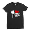 RED PAINBALL Ladies Fitted T-Shirt