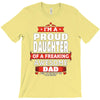 proud daughter dad T-Shirt