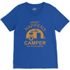 what happens in camper V-Neck Tee