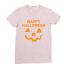happy halloween...., Ladies Fitted T-Shirt