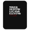 mike dustin lucas eleven will Mousepad