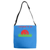 disc golf dirty sex joke pun ground penetration Adjustable Strap Totes