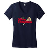 merry pizzamas 4 Women's V-Neck T-Shirt