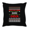 Santa Only Comes Once A Year Gigi Is Always Here To Cheer Throw Pillow