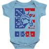 usa 2 Baby Bodysuit