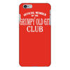 grumpy old git club iPhone 6/6s Plus Case