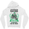 I am A Racing Grandpa Like A Regular Grandpa Only Way Cooler Zipper Hoodie