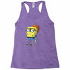 hipster spongebob squarepants Racerback Tank