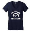 bernie sander 2016 feel the bern Women's V-Neck T-Shirt