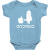 android robot spoof Baby Onesie
