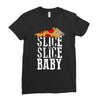 slice slice baby Ladies Fitted T-Shirt