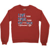 grandma life Crewneck Sweatshirt