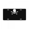 skull skeleton License Plate