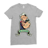 go vegan 5 Ladies Fitted T-Shirt