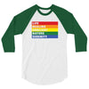 Lgbt Ampersand 3/4 Sleeve Shirt