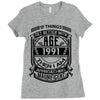 Things Better 1991 Age Approach Magnificent Ladies Fitted T-Shirt