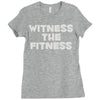 witness the fitness Ladies Fitted T-Shirt