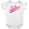 believe hand lettering printed t shirt Baby Onesie